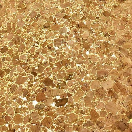 Crafty by Chatham Glyn | Cork: Gold Metallic Sparkle: by the 1/2m