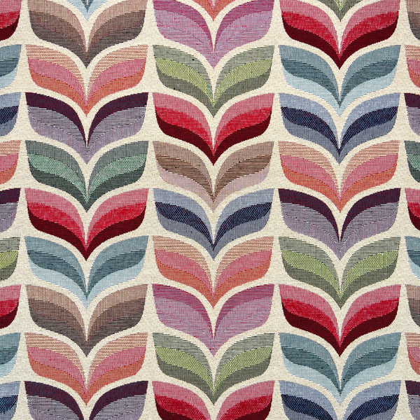 FABRIC TRIO: 1/2m Tapestry Fabric 'Silhouette' NWF002 + 1/2m Duckegg plain + LQ Large Grain Cork