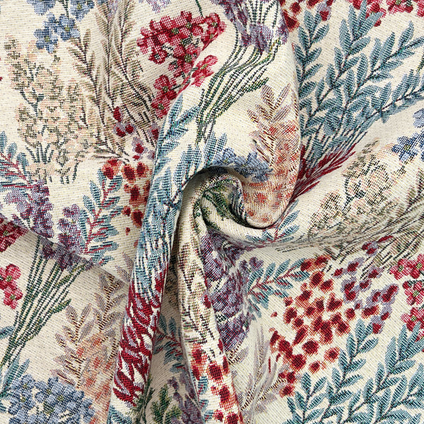 Chatham Glyn | Luxury Weight Cotton Rich Tapestry Fabric 'Giardini' NWF007: by the METRE
