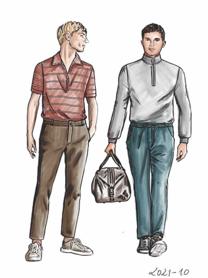 Lutterloh Sewing Pattern Supplement Mens' Collection 2 Special Edition No. 37