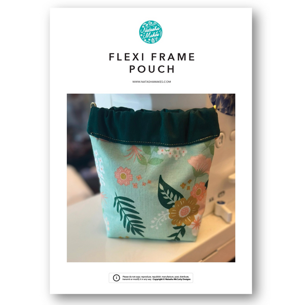 INSTRUCTIONS: Flexi Frame Pouch: PRINTED VERSION