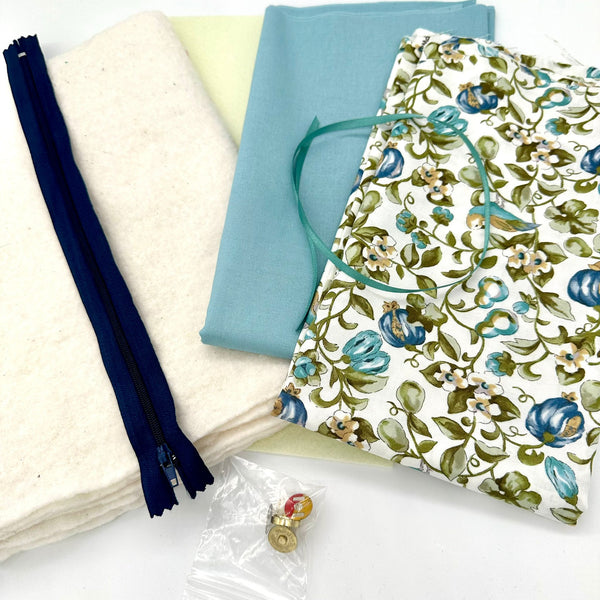 Natasha's MULTI PURPOSE KIT: Sanderson | Southwold Blue Collection 'Pear and Pomegranate' White PWSA055 with Duckegg