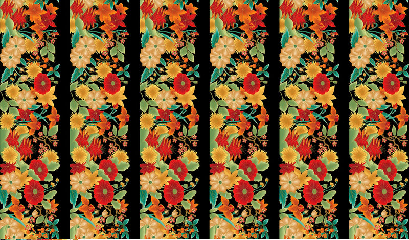 Leesa Chandler | Cultural Influence - YOMU 'Border Print' 00031 3 Summer: by the 60cm increment