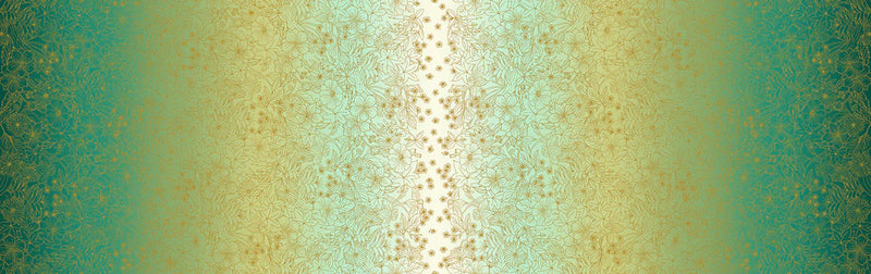 Leesa Chandler | Cultural Influence - YOMU 'Ombré Coordinate' 00032 10 Green: by the 1/2m