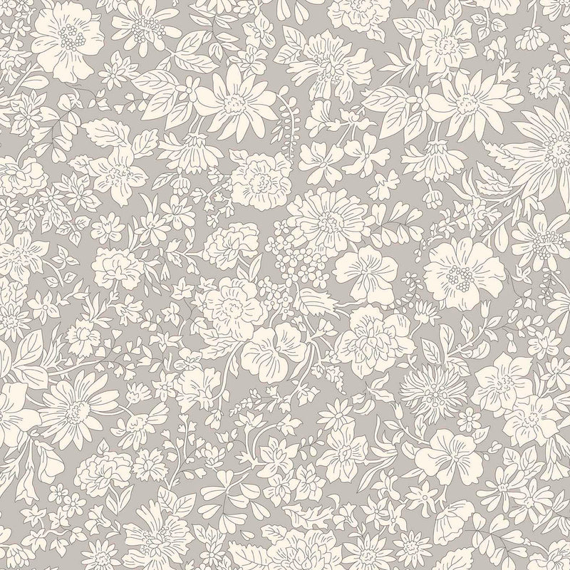 FAT QUARTER (XXL Size: Approx 20" x 54"): Liberty | Emily Blossom: 0166W7404A CLAY