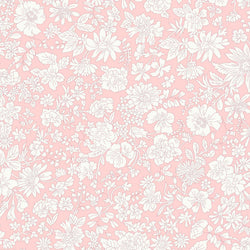 BACKING FABRIC 108" Wide: Liberty | Emily Blossom: 0166W7406A POWDER ROSE: by the ½m
