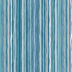 Makower | Foxwood 'Ripple Stripe' Foxwood Blue 019/B: by the 1/2m