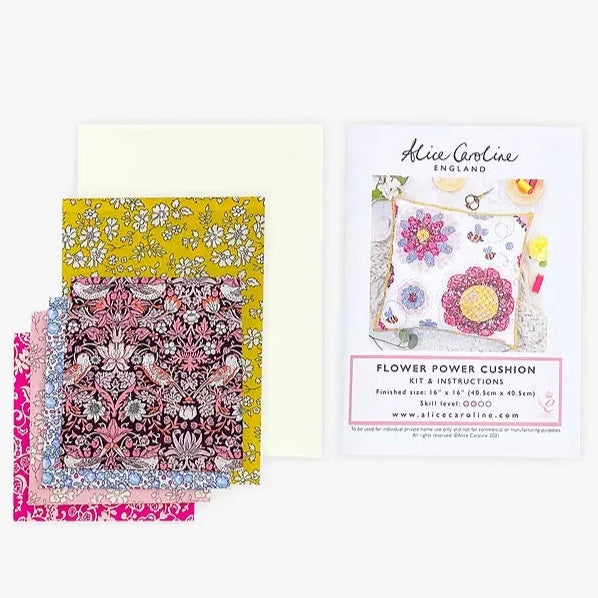 KIT: Liberty | Alice Caroline Tana Lawn 'Flower Power' Cushion Kit