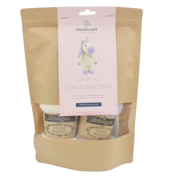 KIT: Hardicraft 'Dolly Unicorn' Crochet Kit