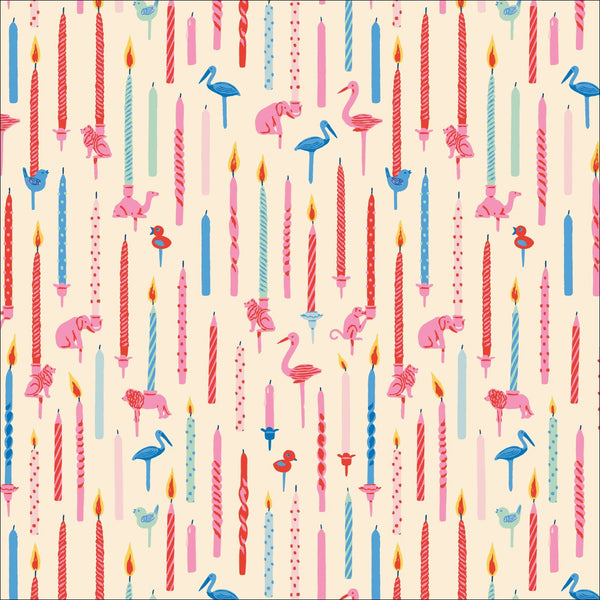 BOLT END PIECE: Emily Taylor for Cloud9 Fabrics | Buttercream 'Make A Wish!' C9BC227460: Approx 1.3m