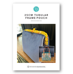 INSTRUCTIONS: 25cm Tubular Frame Pouch: PRINTED VERSION