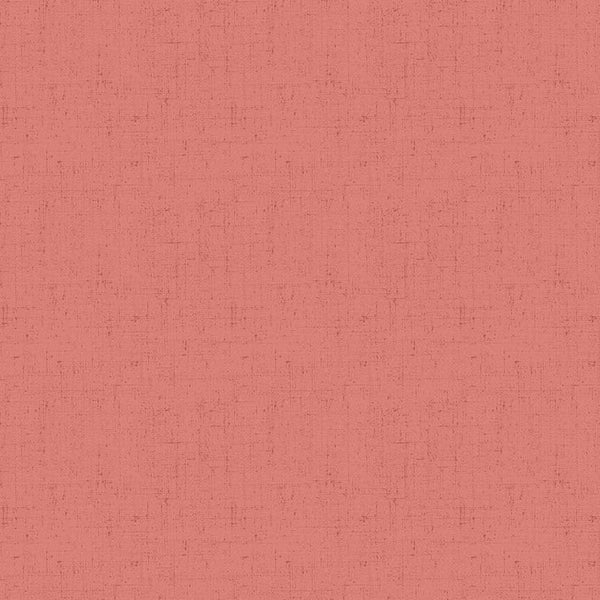 BOLT END SALE: Renee Nanneman for Andover Fabrics 'Cottage Cloth II' 2/428 in O2 Rosy: Approx 2.1m