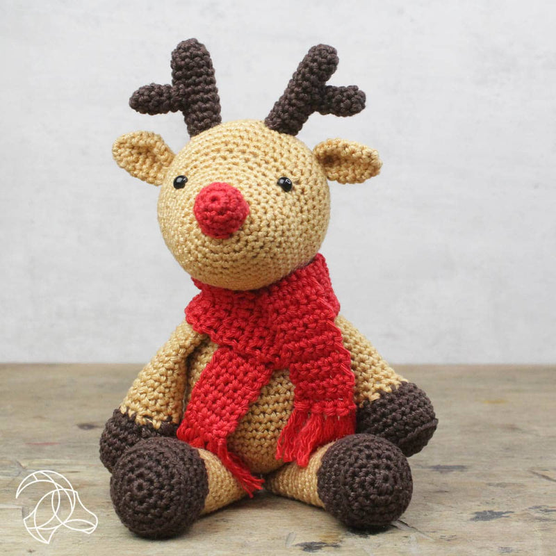 KIT: Hardicraft 'Rudolf Reindeer' Crochet Kit