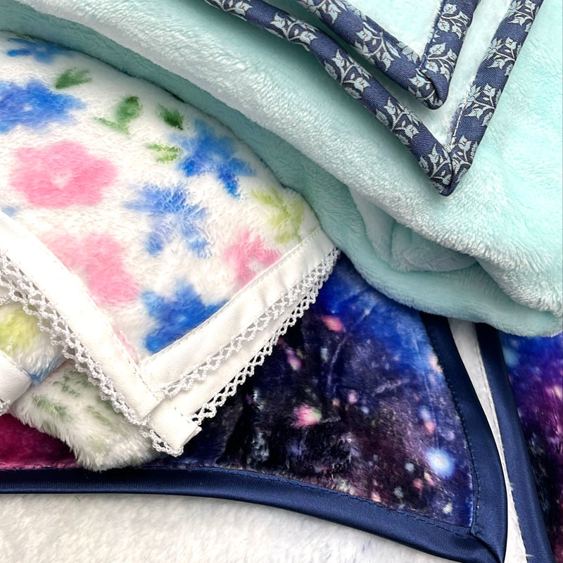INSTRUCTIONS: Bound Edge Fleece Blanket: DIGITAL DOWNLOAD