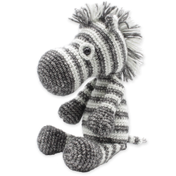 KIT: Hardicraft 'Dirk Zebra' Crochet Kit