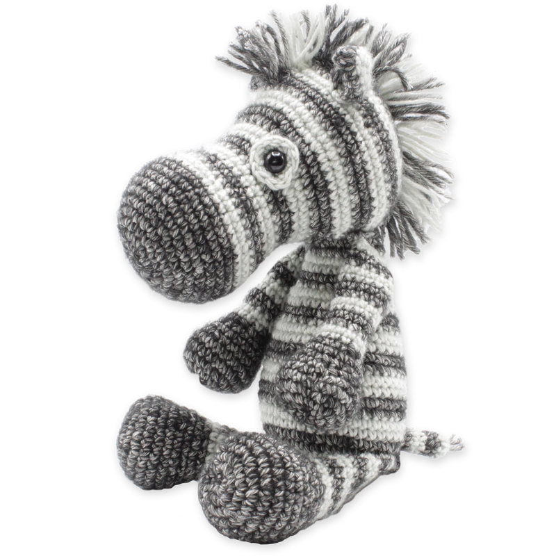 KIT: Hardicraft 'Dirk Zebra' Crochet Kit
