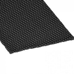 ROLL END: Webbing: Nylon 1" / 25mm Wide: Black: Approx 0.75m