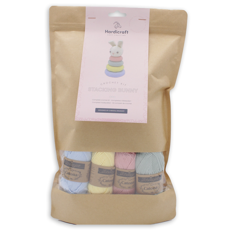 KIT: Hardicraft 'Stacking Bunny' Crochet Kit
