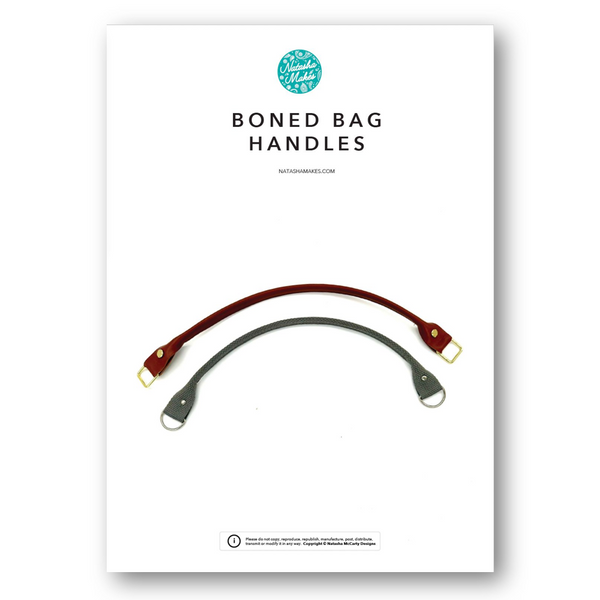 INSTRUCTIONS: Boned Bag Handles: PRINTED VERSION