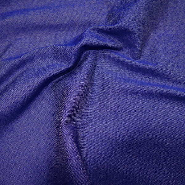 Yarn Dyed Stretch Denim: Blue: by the 1/2m