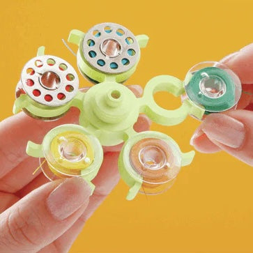 ACCESSORY: 6-Tier Rotating Bobbin Storage: Tower Organiser Storage Clip Stand