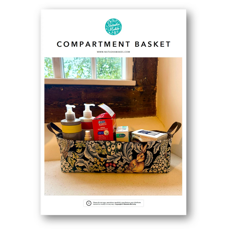 INSTRUCTIONS: Compartment Basket: PRINTED VERSION