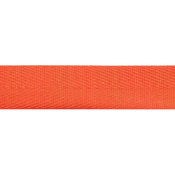 TRIM: Essential Trimmings | Cotton Herringbone Tape: 20mm (¾") Wide: 071 ORANGE: by the METRE