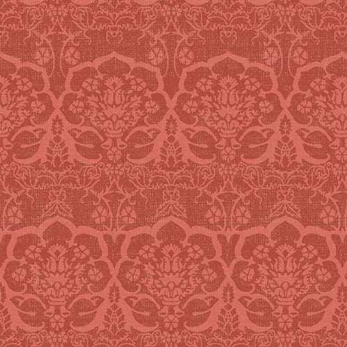 Katarina Roccella for Art Gallery Fabrics | Florence 'Damasco (Damascus)' in Terracotta AGFFLR43501: by the ½m