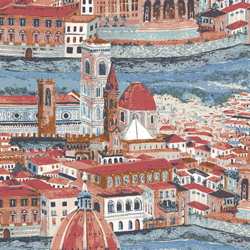 Katarina Roccella for Art Gallery Fabrics | Florence 'Bella Firenze (Beautiful Florence)' AGFFLR43509: by the ½m