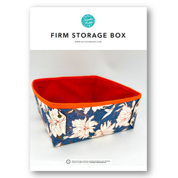 INSTRUCTIONS: Firm Storage Box: PRINTED VERSION