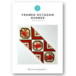 INSTRUCTIONS: Framed Octagon Runner: PRINTED VERSION