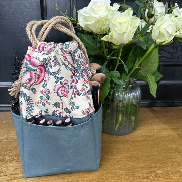 Base Drawstring INSTRUCTIONS: Waxed Base Drawstring Caddy: PRINTED VERSION – Natasha Makes