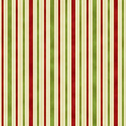 HALF BOLT SALE: Leesa Chandler | Hampton Stripe in Red Green Ivory 0011 1: 4.5 metres