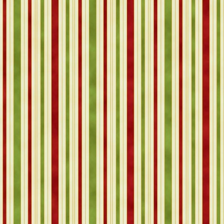 HALF BOLT SALE: Leesa Chandler | Hampton Stripe in Red Green Ivory 0011 1: 4.5 metres