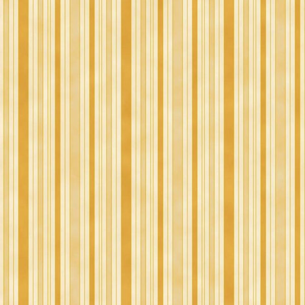 HALF BOLT SALE: Leesa Chandler | 'Hampton Stripe' in Gold Cream Ivory 0011 4: 4.5 METRES