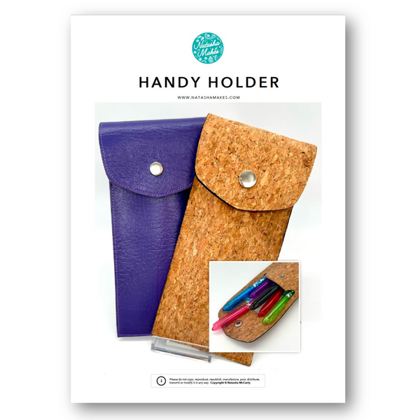 INSTRUCTIONS: Handy Holder: PRINTED VERSION
