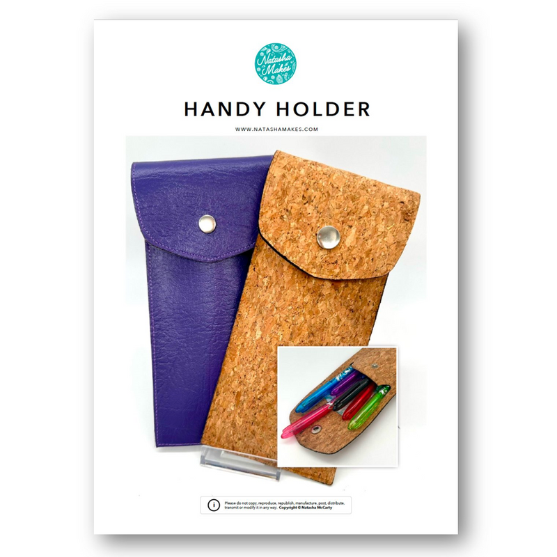 INSTRUCTIONS: Handy Holder: PRINTED VERSION