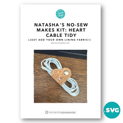 DIGITAL SVG FILE: Heart Cable Tidy: SVG CUTTING FILE ONLY