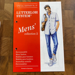 Lutterloh Sewing Pattern Supplement Mens' Collection 2 Special Edition No. 37