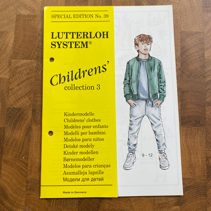 Lutterloh Sewing Pattern Supplement Children’s Collection 3 Special Edition No. 39