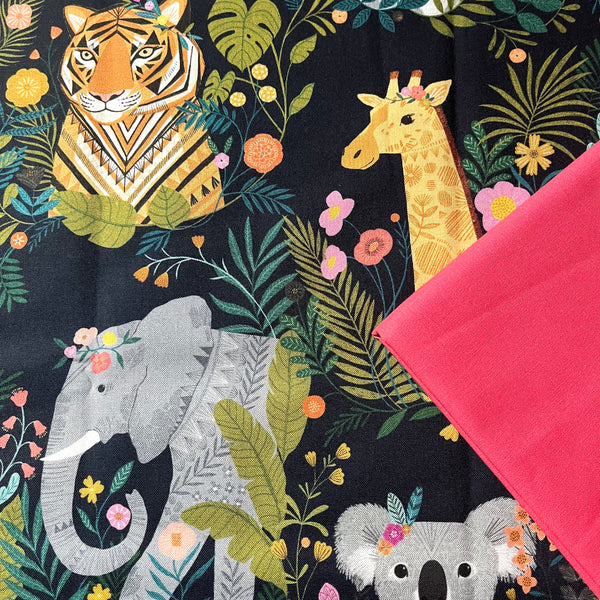 Half Metre Heaven: Bethan Janine for Dashwood Studio | Our Planet PLAN1732 'Animal Kingdom' Navy with Azalea CTO