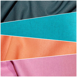 FABRIC BUNDLE: 4 x 1/2m 100% Cotton Plains to Compliment Bethan Janine 'Jungle Luxe' Fabrics