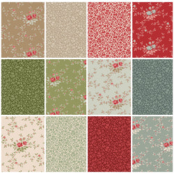 Tilda | Merry Little Christmas: TWELVE Fabrics CUT TO ORDER in ¼m increments: EVE & NOEL BLENDERS