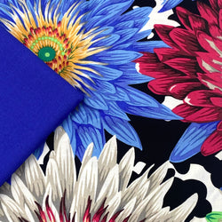Half Metre Heaven: Kaffe Fassett Collective | August 2023 'Tropical Water Lilies' Contrast PWPJ119 with Royal