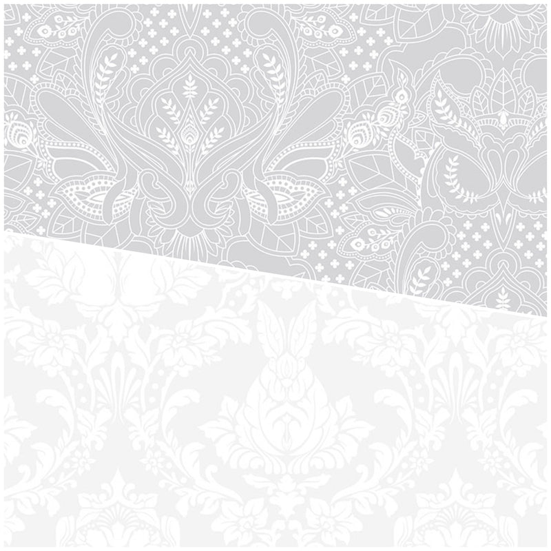 HALF METRE DUO: Tula Pink | True Colors 'Ghost Owl' Whisper PWTP250 + 'Ghost Bunny' Paper PWTP251