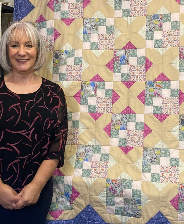 INSTRUCTIONS: Jane's Hints and Tips for Lewis & Irene's 'The Secret Garden Quilt' project: PRINTED VERSION