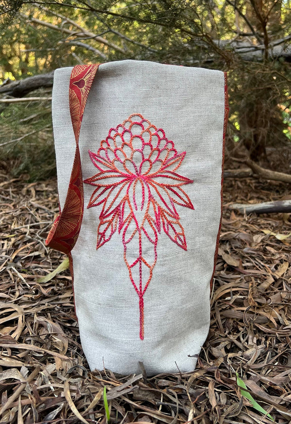PREORDER: KIT: Leesa Chandler | Chandler's Cottage 'Waratah Wine Bag'