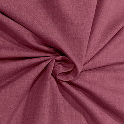 Yarn Dyed Cotton Chambray: Magenta: by the 1/2m
