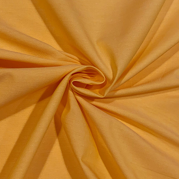 Yarn Dyed Cotton Chambray: Yellow: by the 1/2m - Delayed Despatch