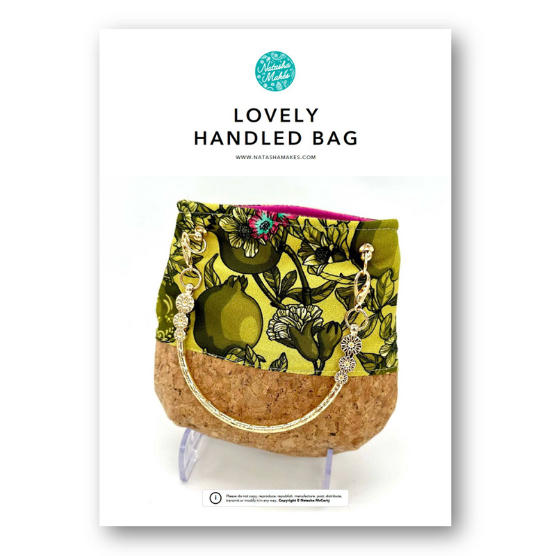 INSTRUCTIONS: Lovely Handled Bag: PRINTED VERSION